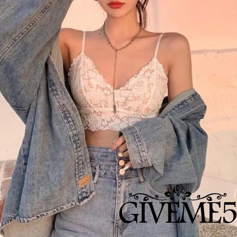 Áo lót ren có mút đệm quyến rũ thời trang dành cho nữ