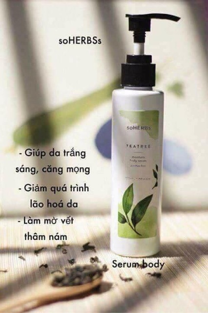 SERUM BODY TRÀ XANH