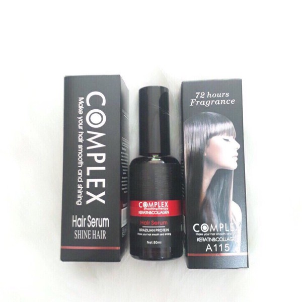 _Tinh dầu dưỡng tóc complex 80ml collagen &amp; keratin cao cấp