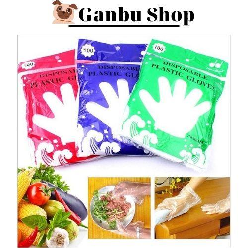 Gói Găng Tay Nylon 100 Chiếc Dùng 1 Lần Tiện Lợi