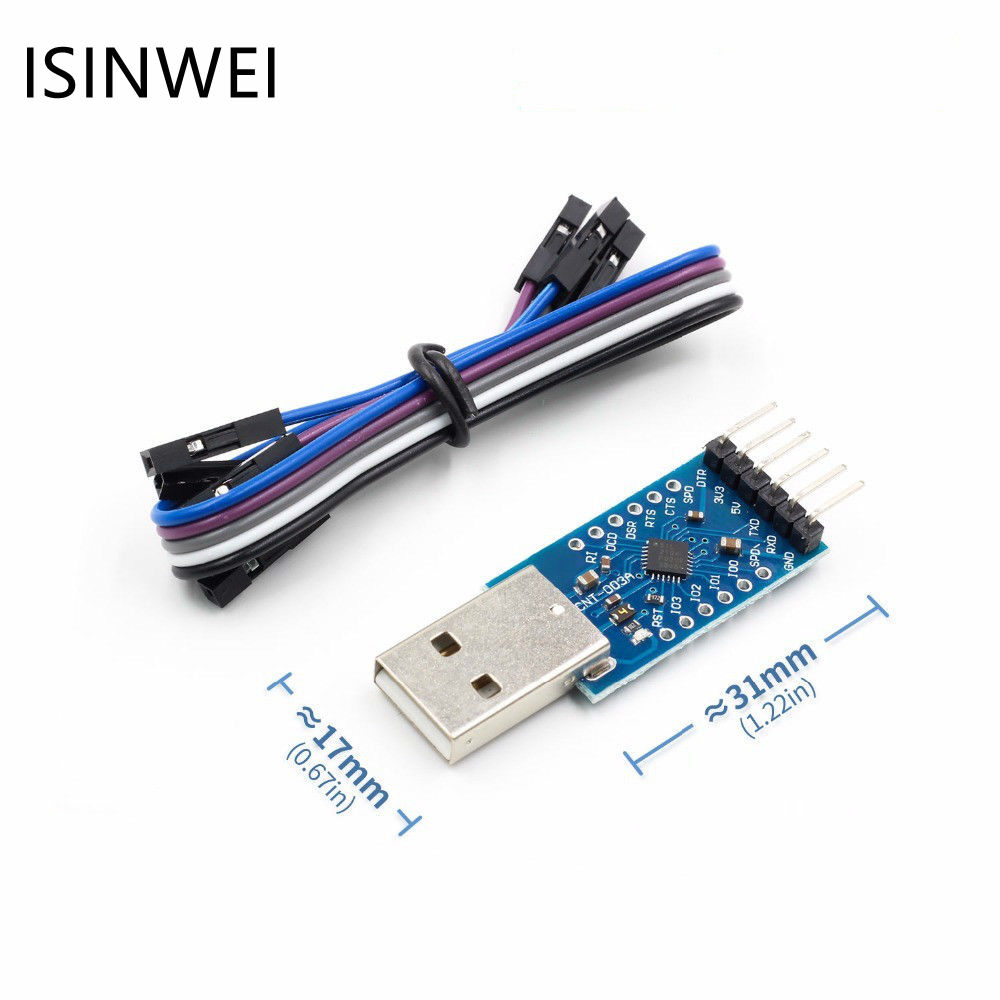 Mô Đun Chuyển Đổi Usb 2.0 Sang Ttl Uart 6pin Cp2104 Prgmr