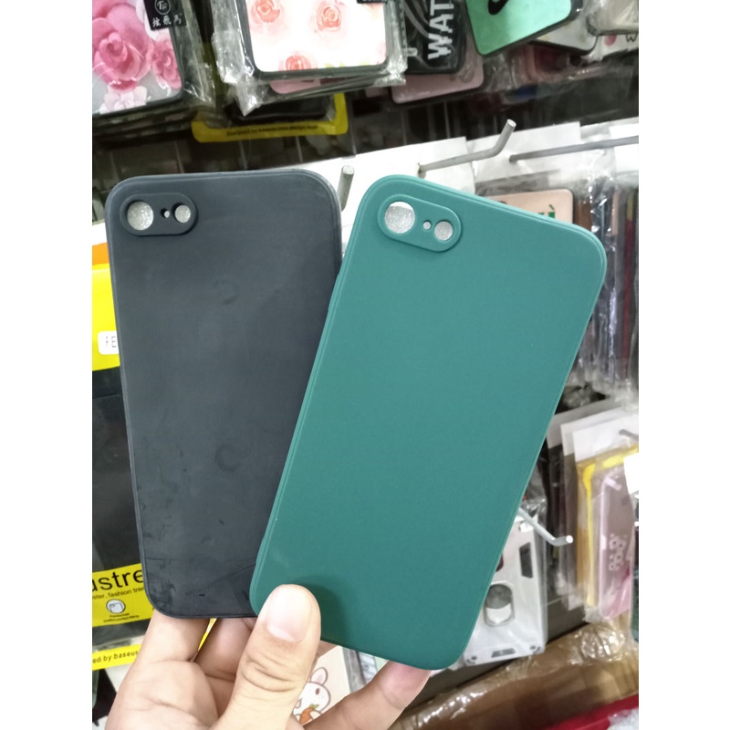 điện thoại IPhone 7G / 8G / Se 2020 ốp lưng silicon bền dẻo full màu đa sắc sang trọng chống bẩn khác nhau