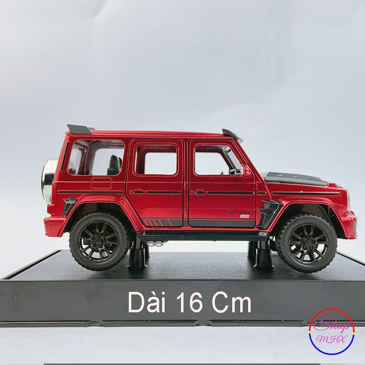 Xe ô tô đồ chơi mô hình xe Mercedes G63 Brabus 700 TẶNG KÈM BIỂN SỐ tỉ lệ 1:32 hãng DoubleHorses