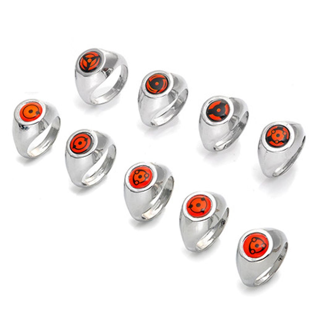 Nhẫn Đeo Tay Họa Tiết Hoạt Hình Naruto Itachi Dễ Thương Bắt Mắt