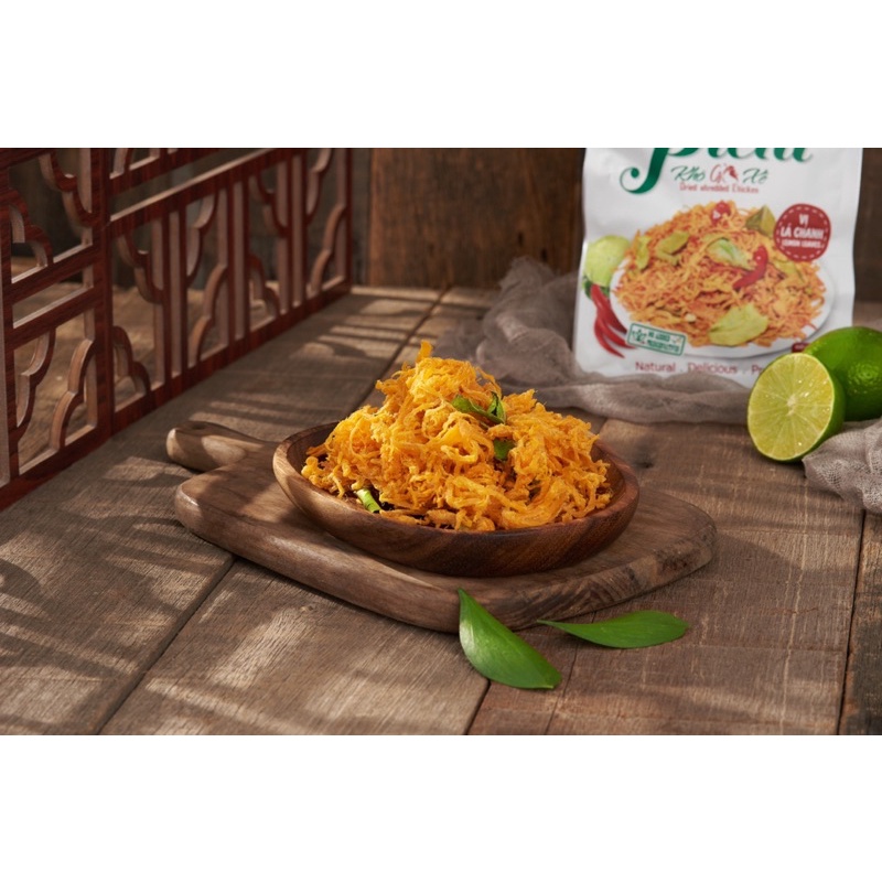 Khô gà xé cay vị lá chanh Pichi (Gói 50g)