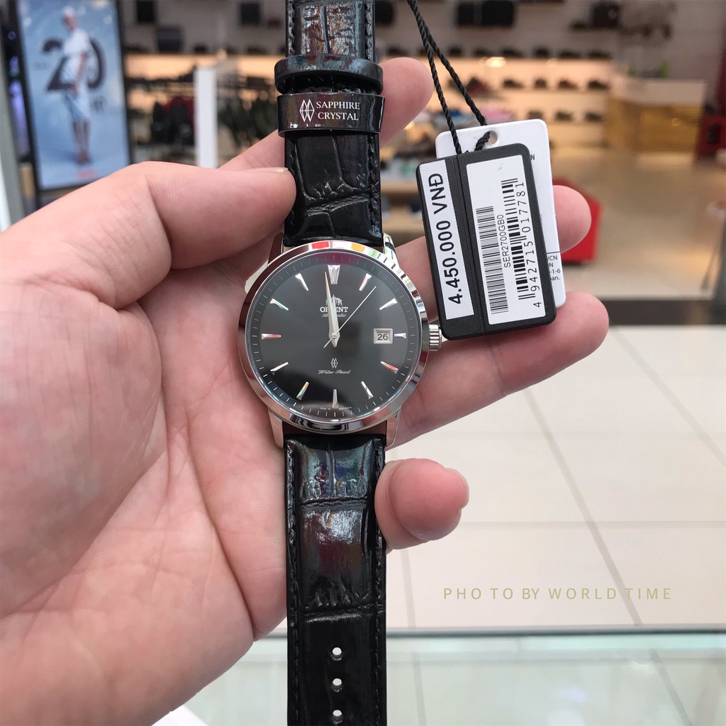 Đồng hồ Nam Orient SER2700GB0 [ Chính hãng full box ] Automatic , Kính Sapphire , Dây da cao cấp
