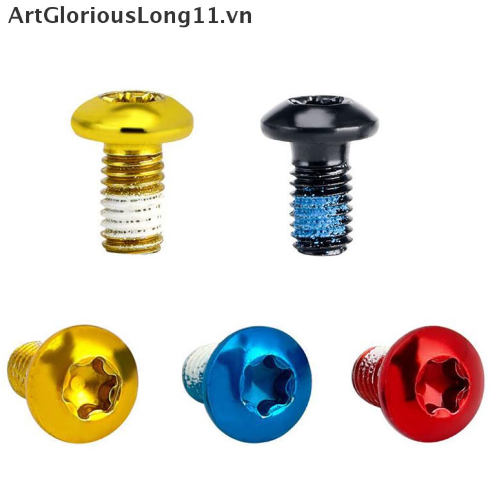 Bộ 12 Ốc Vít T25 M5 * 10 Bằng Thép Gắn Đĩa Phanh Xe Đạp Leo Núi Artglaong11