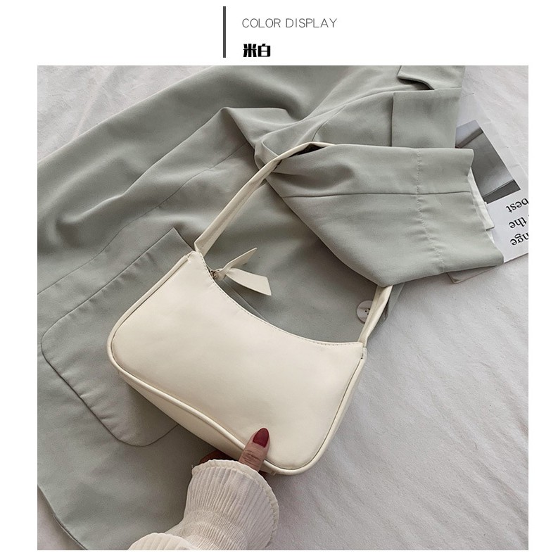 Túi đeo vai nữ ♥️XẢ KHO BÁN LỖ♥️,Túi kẹp nách siêu xinh da mềm trơn hottrend HQ156