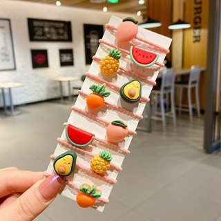 Set 10 dây buộc tóc cho bé dễ thương