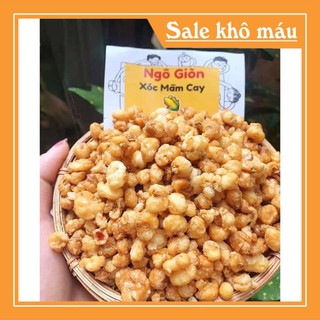  1kg ngô giòn xóc mắm cay giòn tan ăn là mê 
