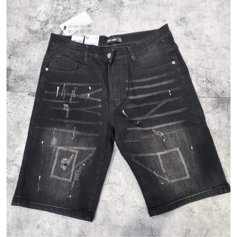 (Big size <130kg) Quần short jean nam big size