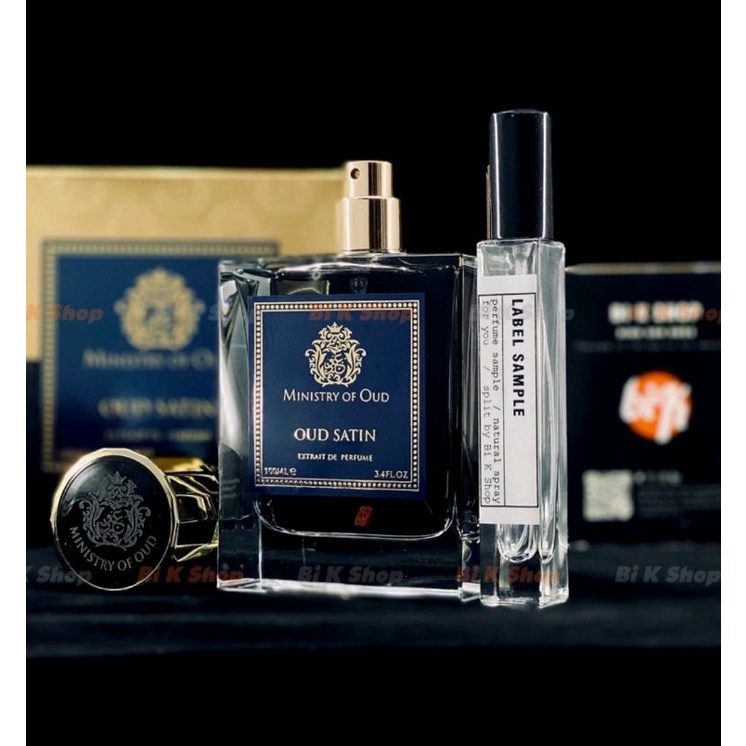 Ministry of Oud - Oud satin - Chiết mẫu thử 2ml-10ml (sample tester)