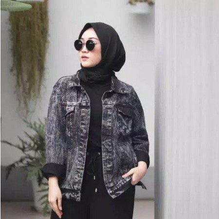 Áo Khoác Jean Nữ Quá Khổ || Áo Khoác Jeans Denim Thời Trang Cao Cấp Cho Nữ