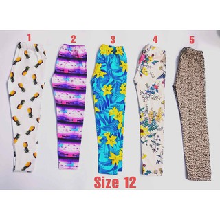 Quần legging dài size đại cho bé gái.