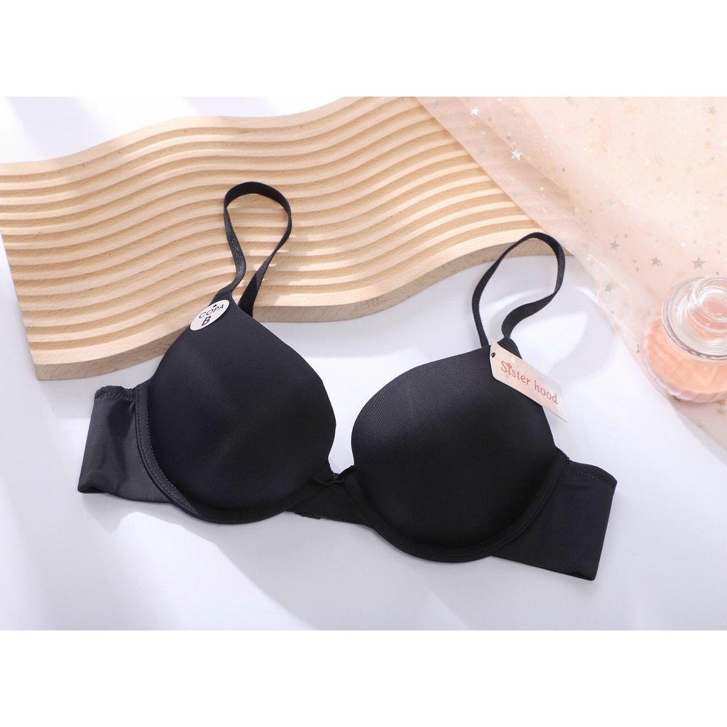 Áo Lót Trơn Có Gọng Mút Kép Nâng Đẩy Ngực Mềm Mại mã 7274