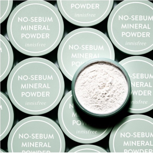 Phấn phủ kiềm dầu dạng bột Innisfree No sebum Mineral/Moisture Powder 5g