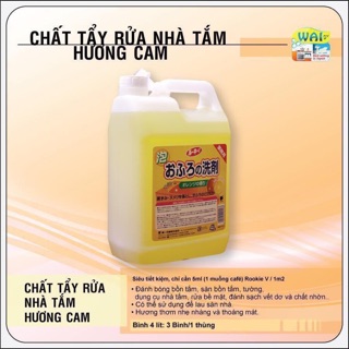 ️💧💧💧chất tẩy rửa nhà tắm và lau sàn wai 4l