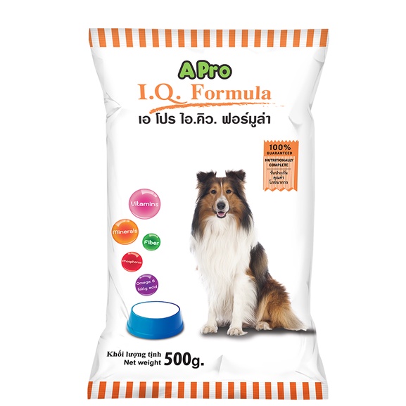 Thức ăn Chó Apro I.Q Formula -  Gói 500g