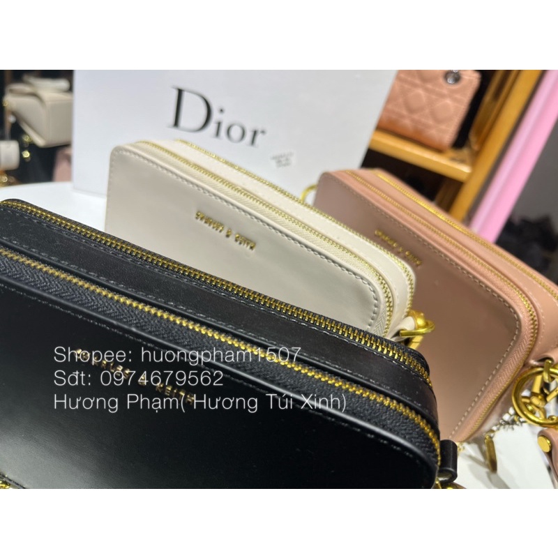 TÚI CỐP C 2 KHOÁ 2 DÂY ĐEO KHÔNG HỘP SIZE 20
