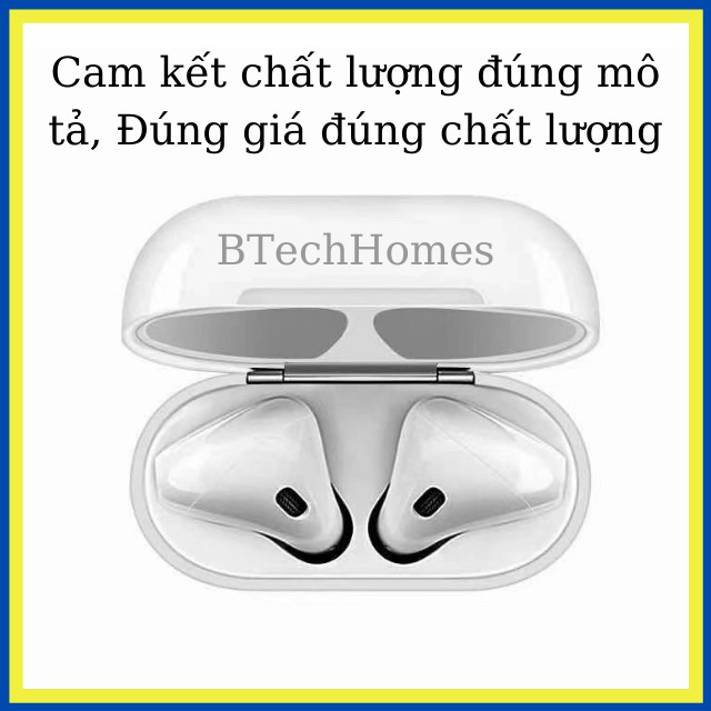 [ Airpods 2 ] Tai nghe Bluetooth Airpods 2 Tai Nghe Không Dây Bản Nâng Cấp Dành Cho Cả Iphone Và Androi Đổi Tên Định Vị