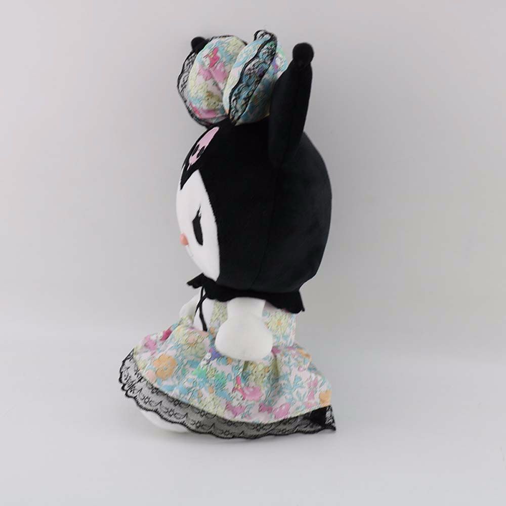 Đồ chơi búp bê nhồi bông Aaron1 hình thỏ Kuromi dễ thương 25cm