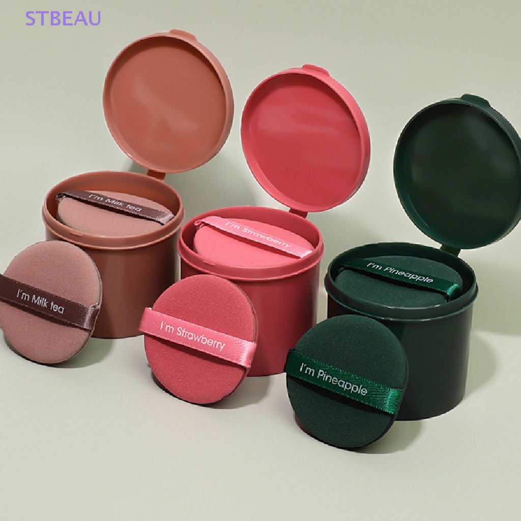 Set Mút Trang Điểm Mềm Mại Thiết Kế Hai Mặt Tiện Dụng