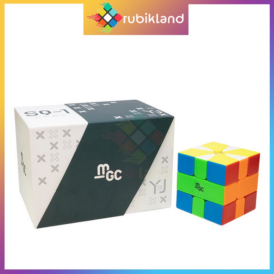 Rubik Biến Thể YongJun MGC Square-1 Stickerless Không Viền YJ SQ1 Có Nam Châm Đồ Chơi Rubic