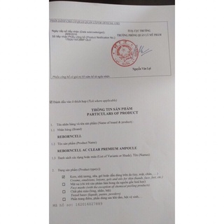 Tế bào gốc giảm mụn thâm Reborncell
