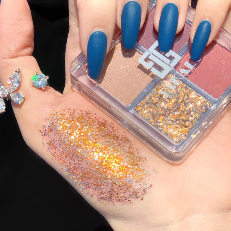 Bảng Phấn Mắt 4 Ô DIkalu Pumpkin Wine Red PVN669