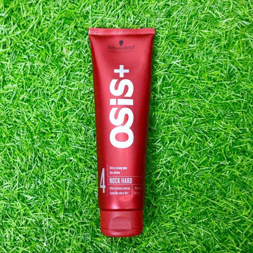 [Chính hãng] [Siêu rẻ] Gel tạo kiểu tóc Schwarzkopf OSiS+ Rock-Hard Ultra Strong Glue 150ml