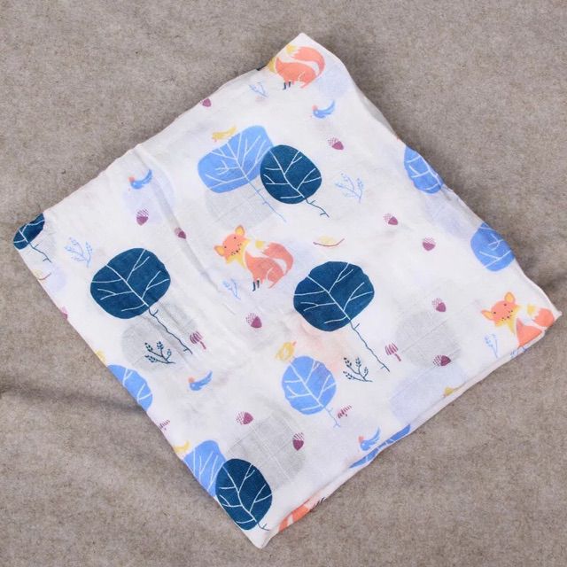 Khăn Aden And Anails Muslin Swaddle 100% Sợi Tre Cao Cấp