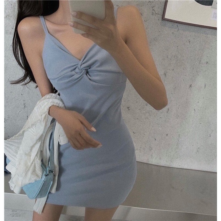 Váy body nhún ngực