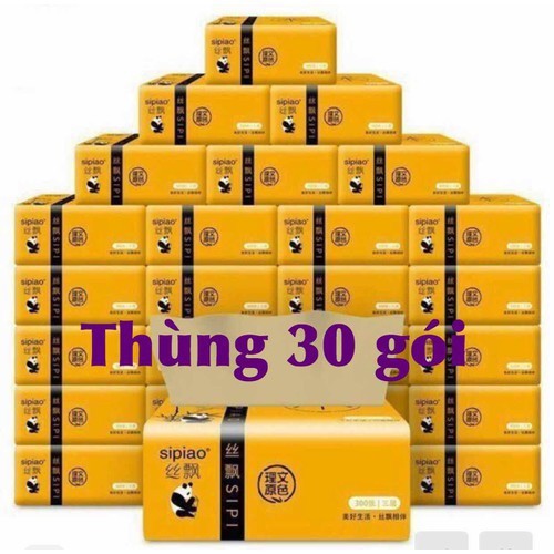 Thùng 30 gói giấy trúc siêu dai