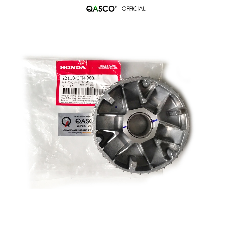 Má động puly chủ động - bát đựng bi HONDA Lead 110 / Air Blade 110 / Click 110 / SCR  QA(22110GFM960)