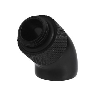 【Rememberme】G1/4 Screw Thread 45 Degree Elbow Rotation Brass Adapter Connector Fitting