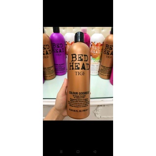 1 chai dầu gội tigi nâu 750ml tigi bed head colour goddess