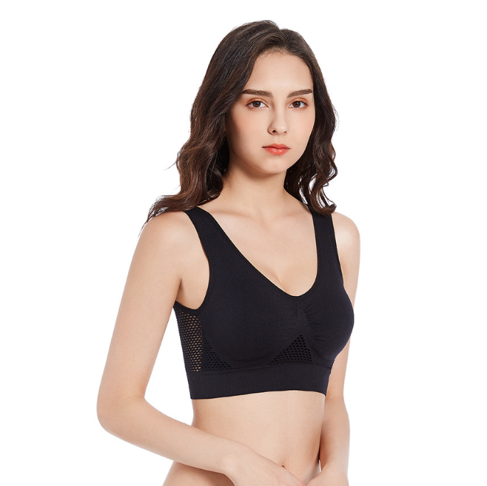 Áo Lót Thể Thao Thoáng Khí Mau Khô Cho Nữ