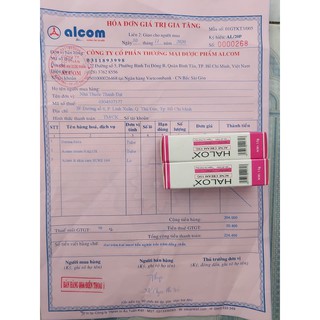 halox kem mờ sẹo, sạch mụn
