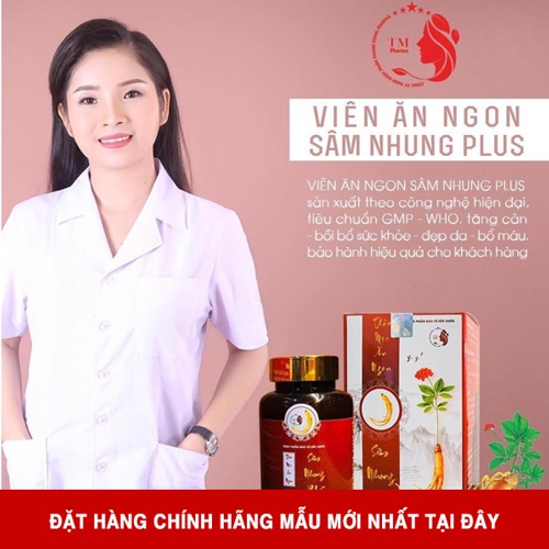 Viên Ăn Ngon Sâm Nhung Plus