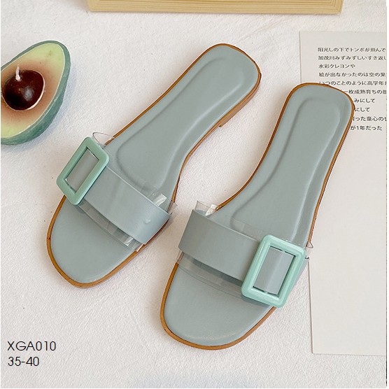XẢ HÀNG Dép nữ da PU phong cách Hàn Quốc (HÀNG MỚI VỀ) XGA010