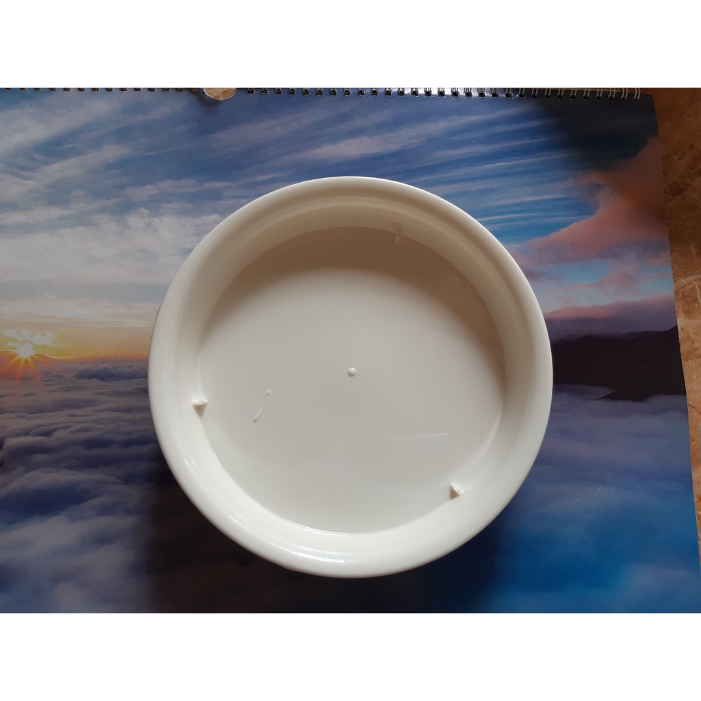 combo 58 đĩa tròn lót chậu nhựa D20 đường kính 19cm ( đế lót chậu nhựa)