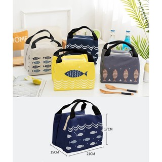 Túi giữ nhiệt túi đựng cơm giữ nhiệt tiện lợi, xinh xắn đựng nhiều loại hộp đựng thức ăn