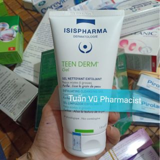 Sữa rửa mặt teen derm gel isispharma.
