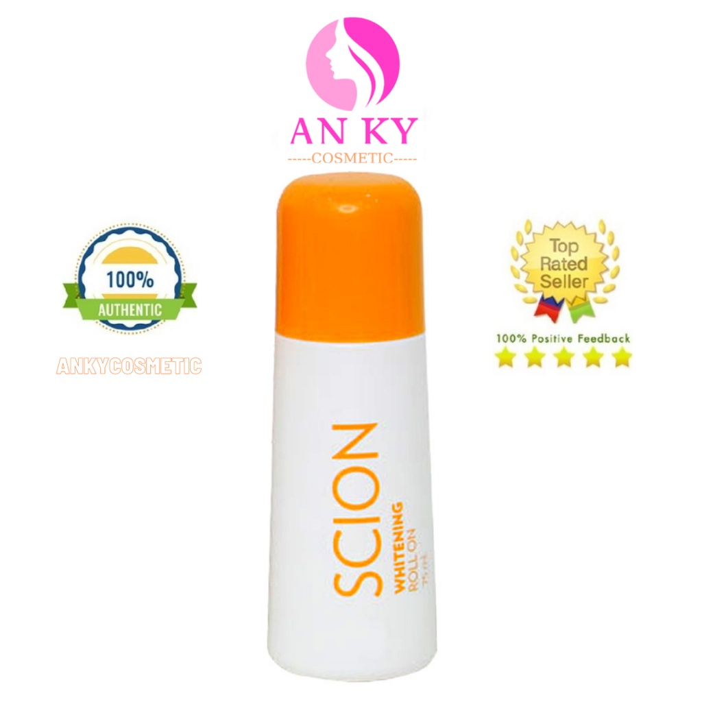 (Mẫu mới) Lăn Khử Mùi, Trắng Da Scion Pure White Roll On Của Mỹ