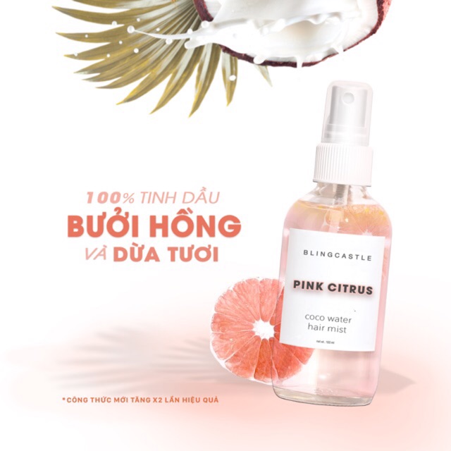 Tinh Dầu Bưởi Hồng ngăn rụng tóc, kích mọc tóc con, trị thưa mỏng, dưỡng dày dài tóc.