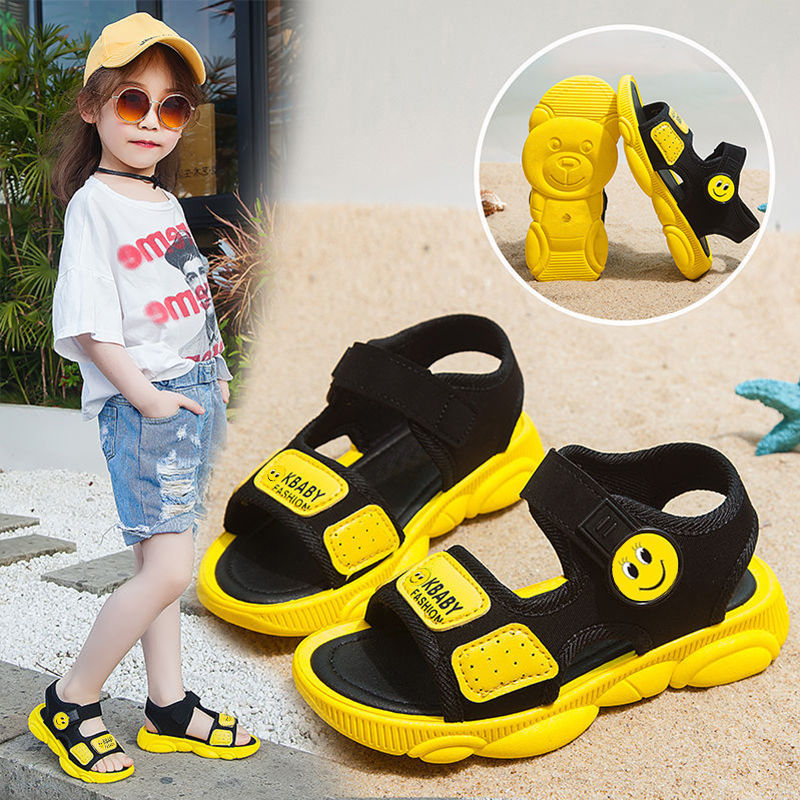 Cậu bé sandals cô gái mới giày học sinh giày thể thao hàn quốc dép mềm PAPAYA0013