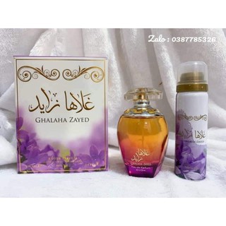 Comboo Nước hoa Dubai Ghalaha zayed