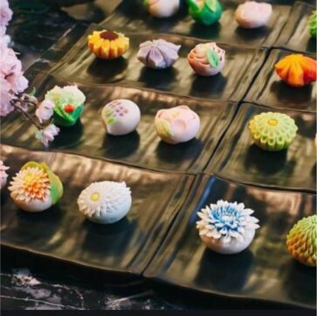 Tạo hình fondant wagashi-12 que khắc