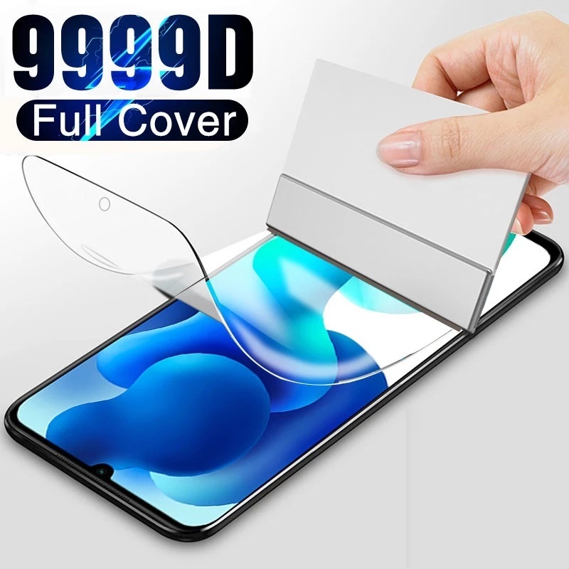 Màng mềm bao phủ đầy đủ Samsung Galaxy A72 A52 A32 A42 5G A12 A21s A90 A80 A70 A70s A50 A50s A30 A20 A30s A20s A71 A51 A31 A41 A9 A7 2018 Bảo vệ màn hình mềm hydrogel màng mỏng