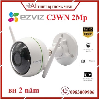 Camera wifi ngoài trời ezviz c3wn 2mp full hd 1080p có mic-hàng chính hãng